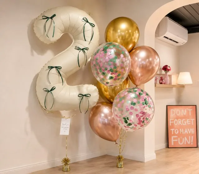 Number Balloon Bouquet Elk Grove CA