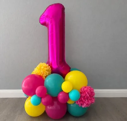 Balloon Number Stacks Elk Grove CA