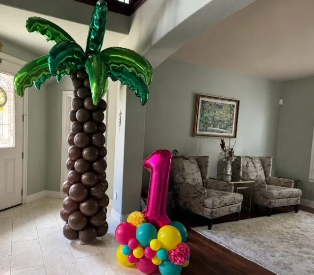 Balloon Palm Tree Elverta CA