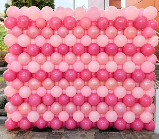 Classic Pattern Balloon Wall Granite Bay CA