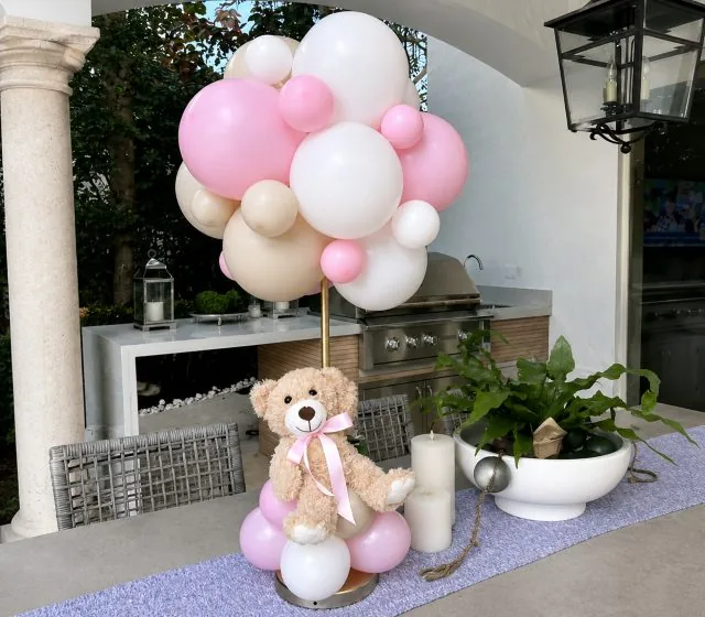 Luxury Themed Balloon Centerpiece Loomis CA