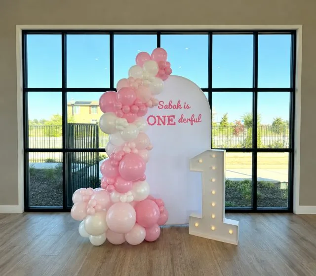 First Birthday Setups Orangevale CA