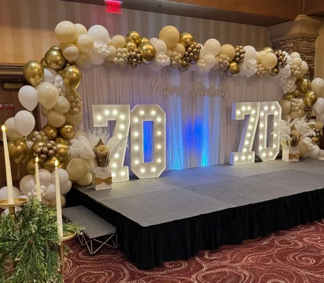 Luxury Birthday Installations Orangevale CA
