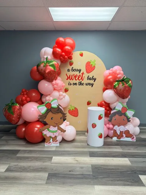Baby shower balloon decoration in Sacramento CA