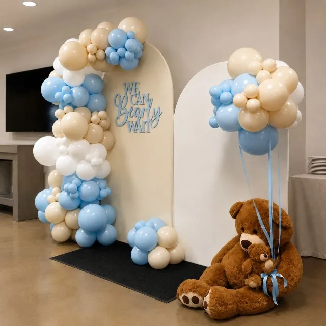 Baby shower balloon decoration in Sacramento CA