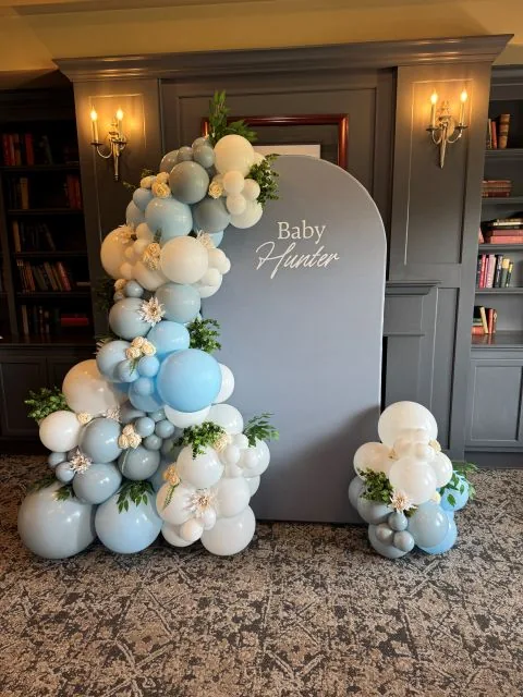 Baby shower balloon decoration in Sacramento CA