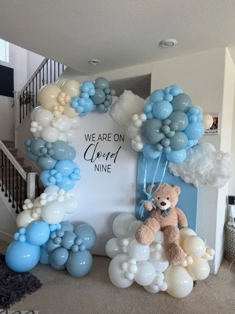 Baby shower balloon decoration in Sacramento CA