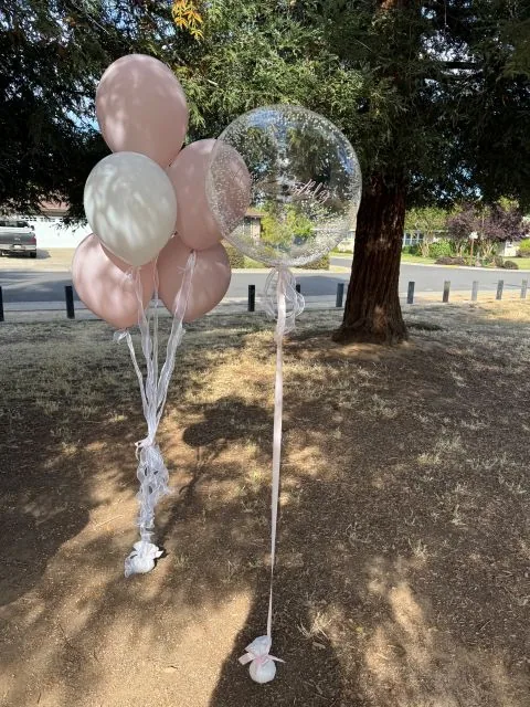 Balloon bouquet in Sacramento CA