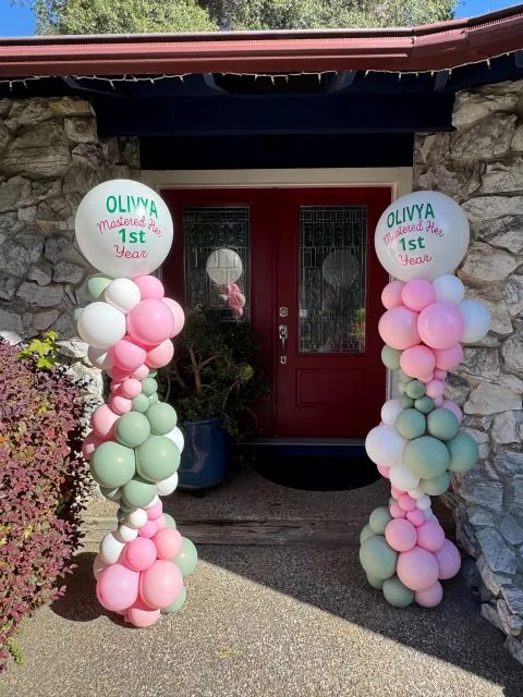 Balloon columns in Sacramento CA