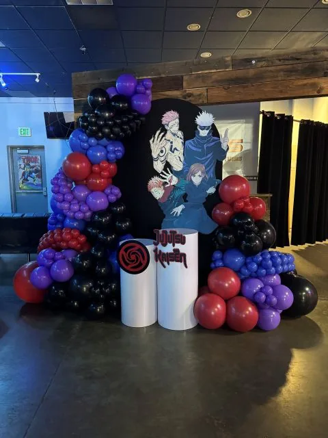 Birthday balloon decoration in Sacramento CA