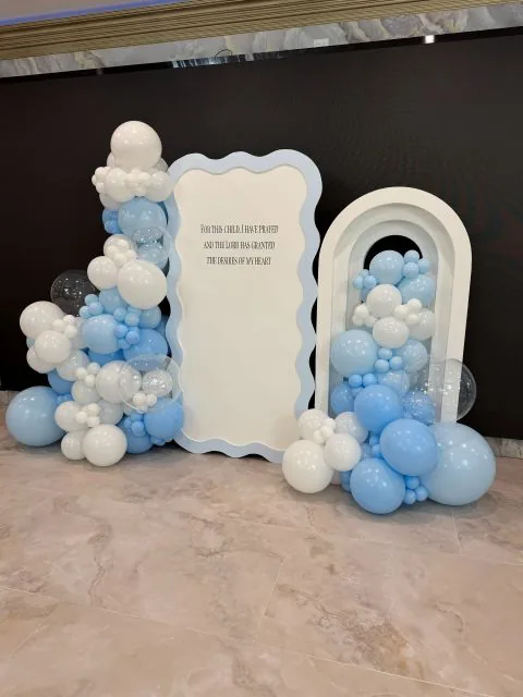 Birthday balloon decoration in Sacramento CA