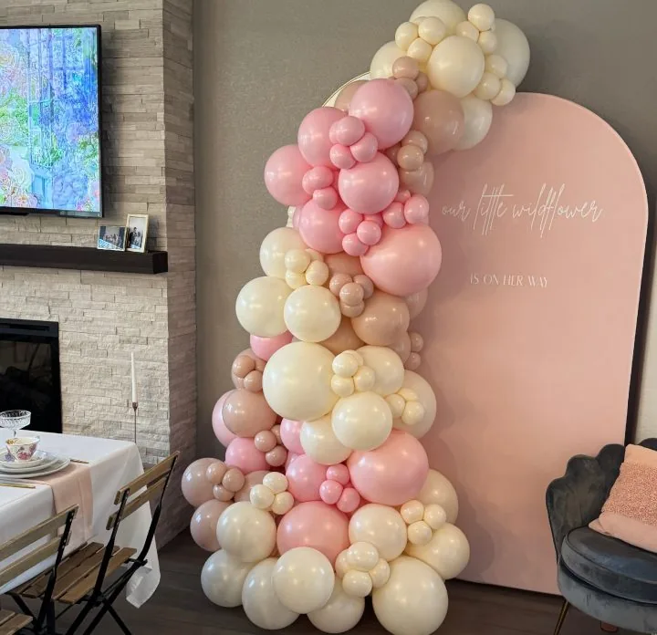 Baby Shower Balloons in Rosemont CA by Air Up Balloons