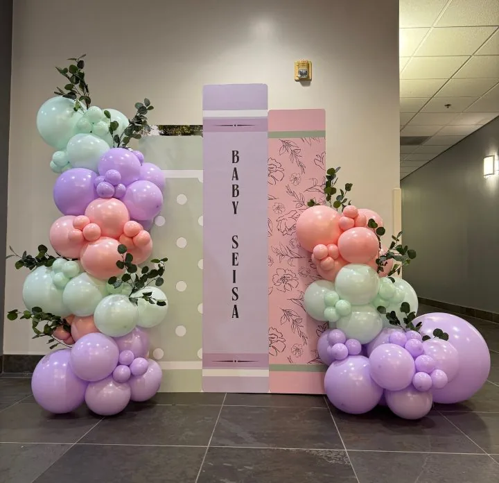 Balloon Backdrops in Sacramento CA by Air Up Balloons