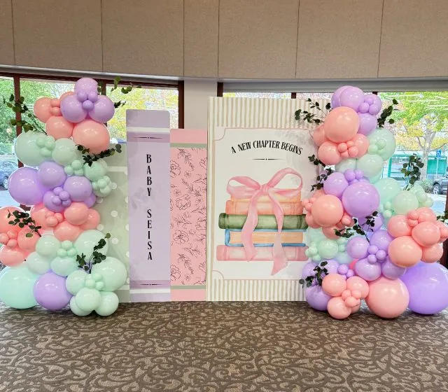 Luxury Baby Shower Installation Sacramento CA
