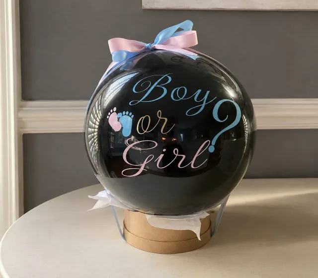 No Mess Gender Reveal Balloon Sacramento CA